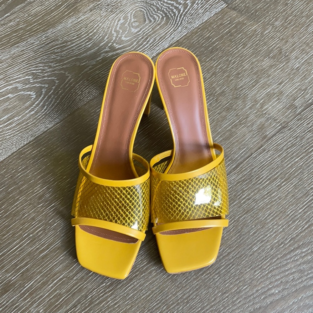 Malone souliers yellow shoes size 9